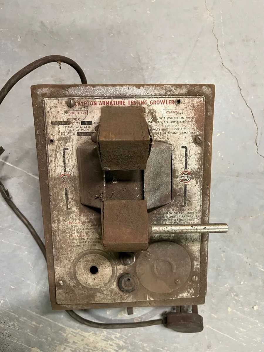 CRYSTON ARMATURE TESTING GROWLER - Image 1