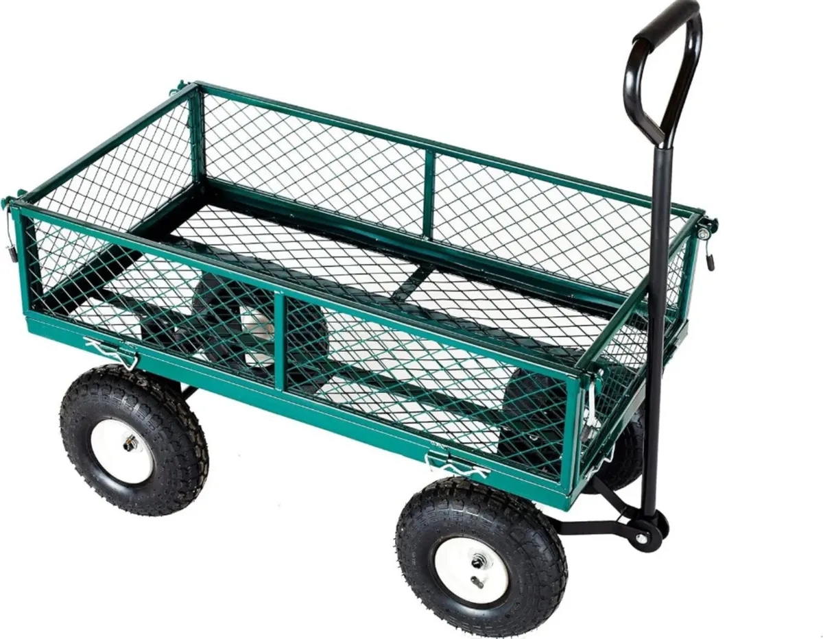 NEW Heavy Duty Garden Cart Utility Trolley - Image 3