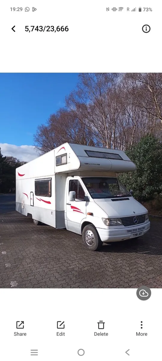 Mercedes sprinter campervan - Image 1