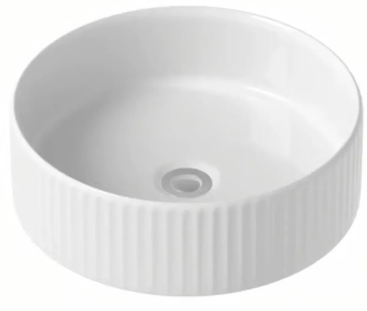 Bathroom Bowl Fluted - Image 2