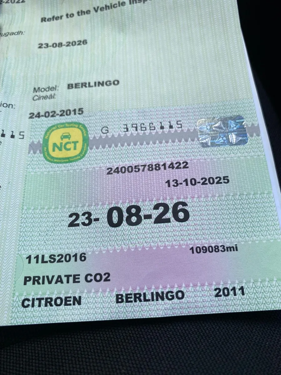 Muiltispace wheelchair car New Nct & Service - Image 2