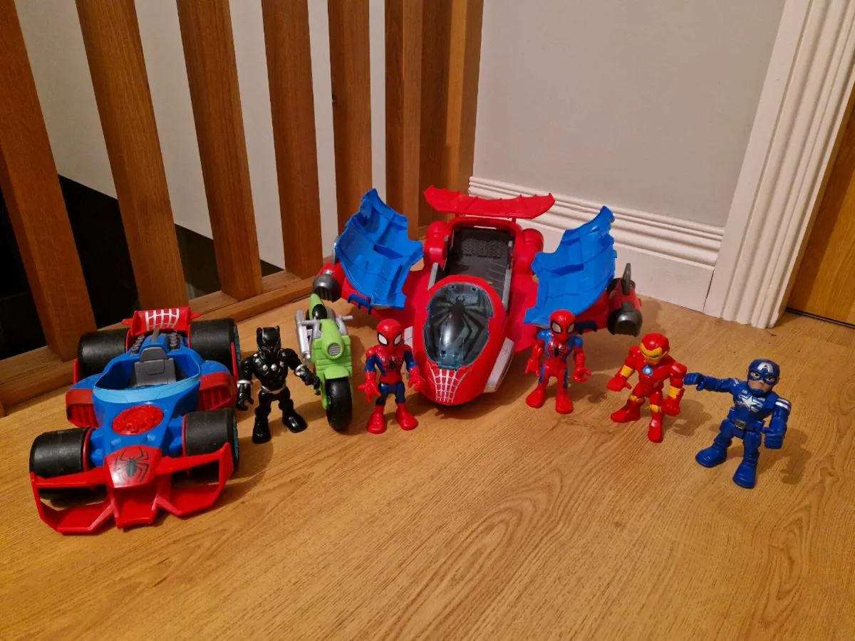 Marvel Superhero Adventures Spiderman jetquarters - Image 1