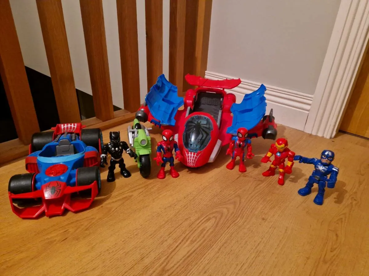 Marvel Superhero Adventures Spiderman jetquarters - Image 2