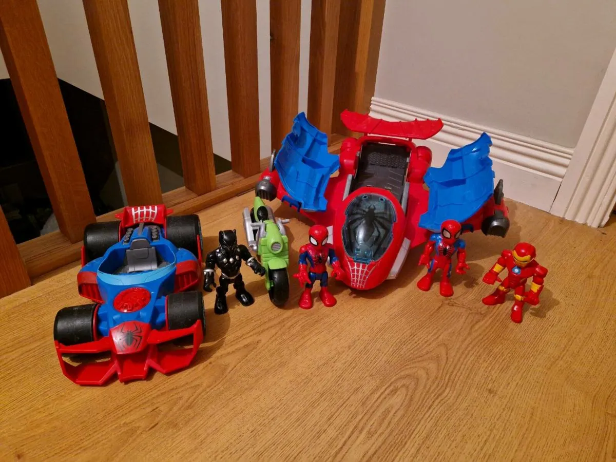 Marvel Superhero Adventures Spiderman jetquarters - Image 3