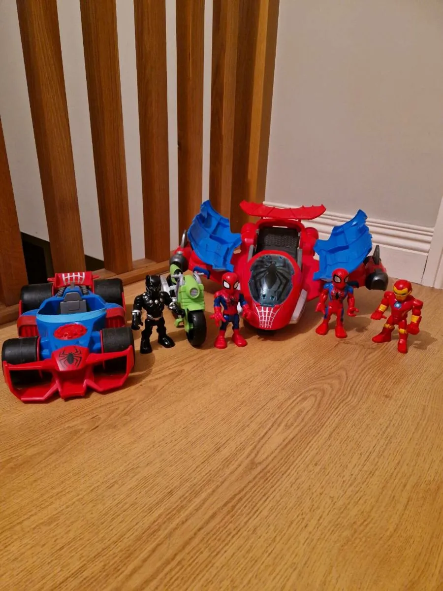 Marvel Superhero Adventures Spiderman jetquarters - Image 4