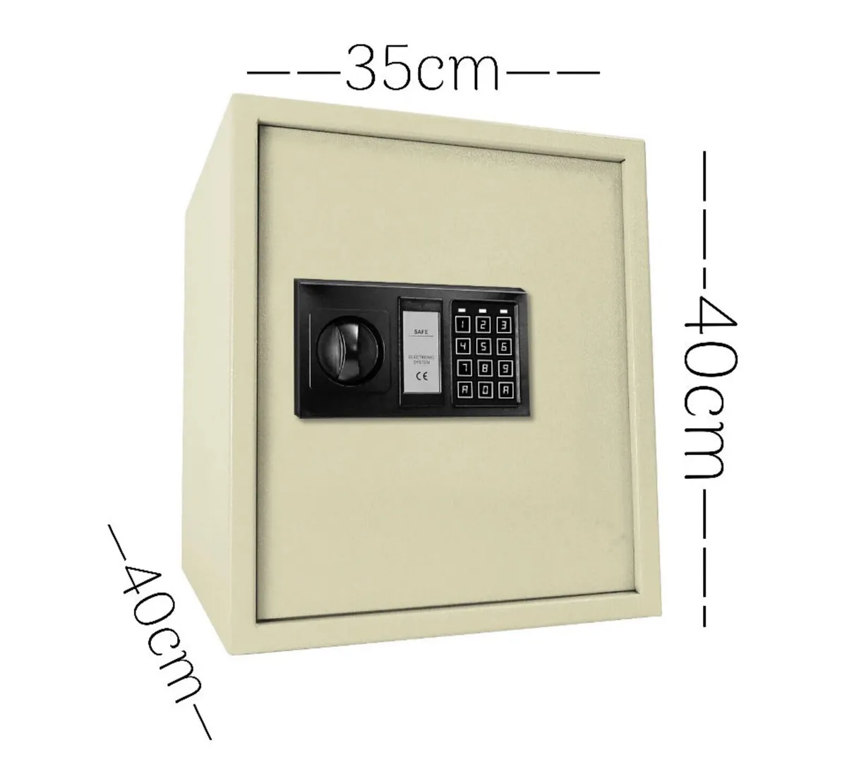 Large53L Heavy Duty Steel Electronic Safe 16kg NEW - Image 1
