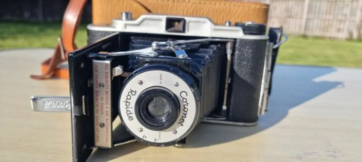 Coronet Rapide Vintage Folding Bellows 120 Film - Image 4