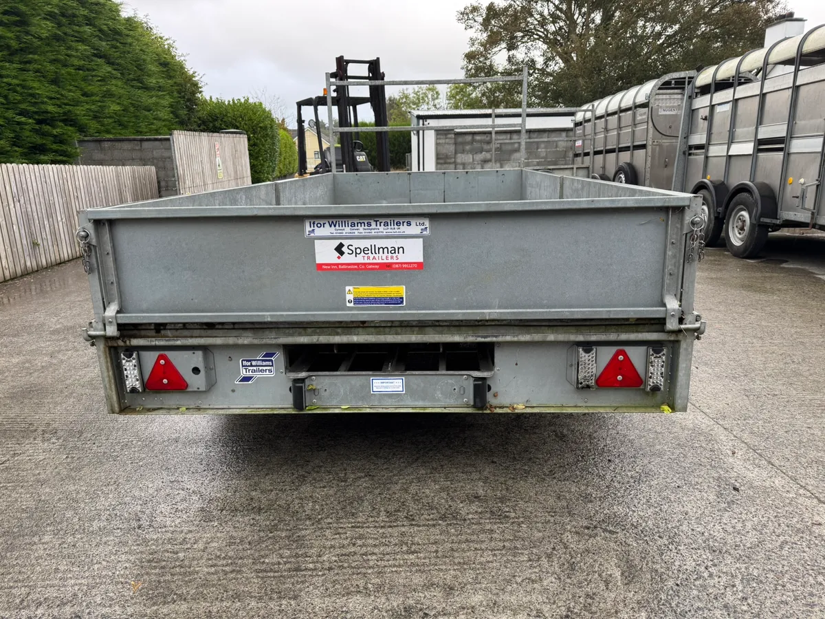 Ifor Williams dropside trailer - Image 3