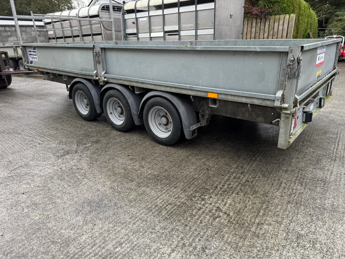 Ifor Williams dropside trailer - Image 4