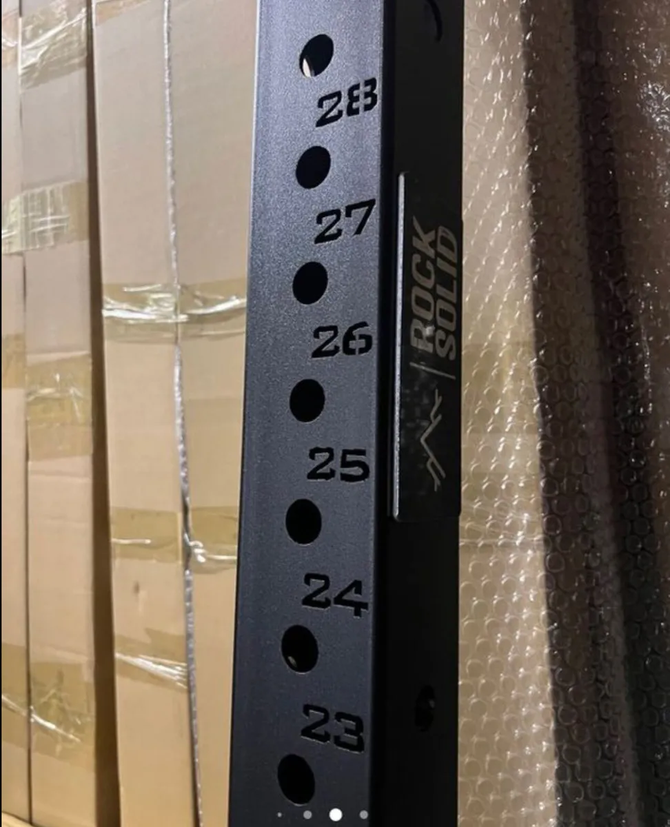 Wall Mounted Foldable Squat Rack (new in box) - Image 2