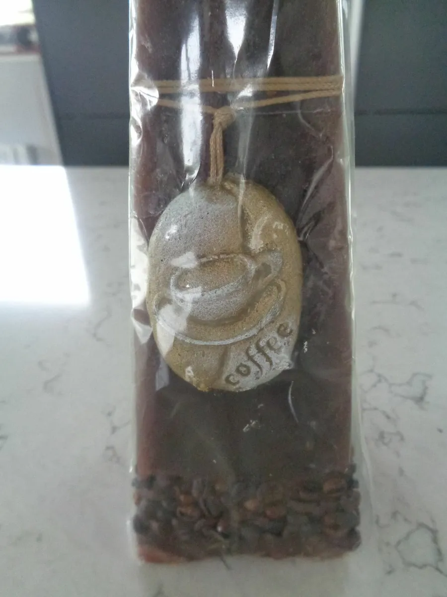 "Candle Mania" Coffee Scented Candle for Sale - Image 2