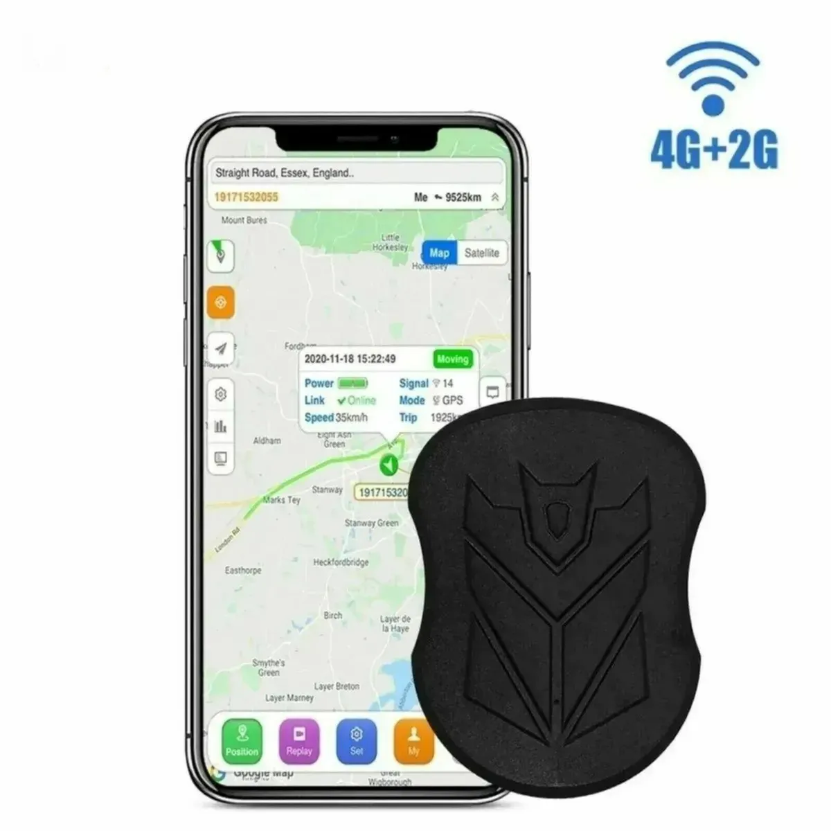 GPS Tracker Magnetic Car Locator Long Life - Image 1