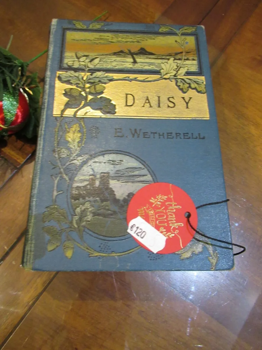 antique vintage book Daisy gift cottage Wetherell - Image 1