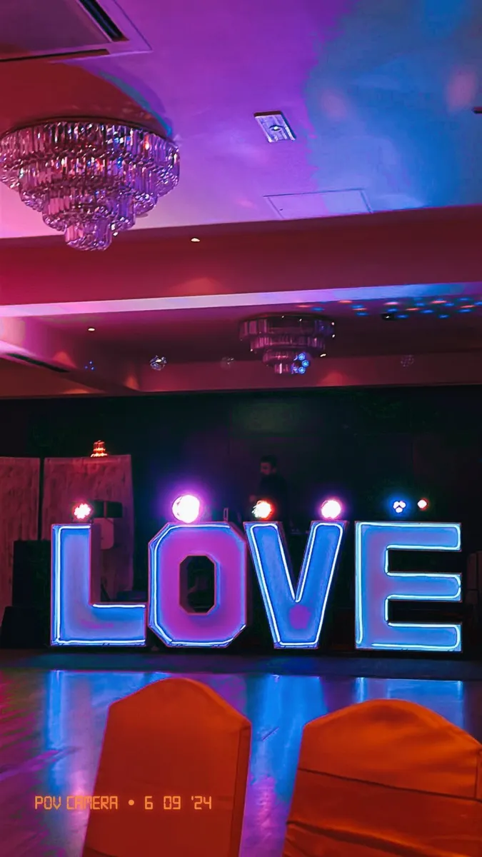 4ft LED neon  LOVE signs - Image 1