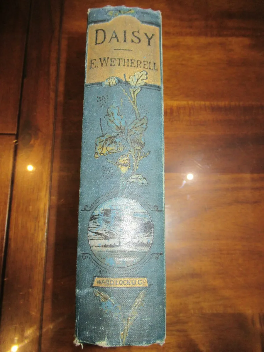antique vintage book Daisy gift cottage Wetherell - Image 2
