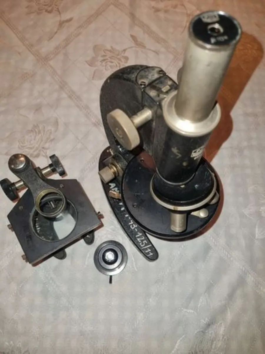 Vintage microscope - Medical Academy Gdansk - Image 4