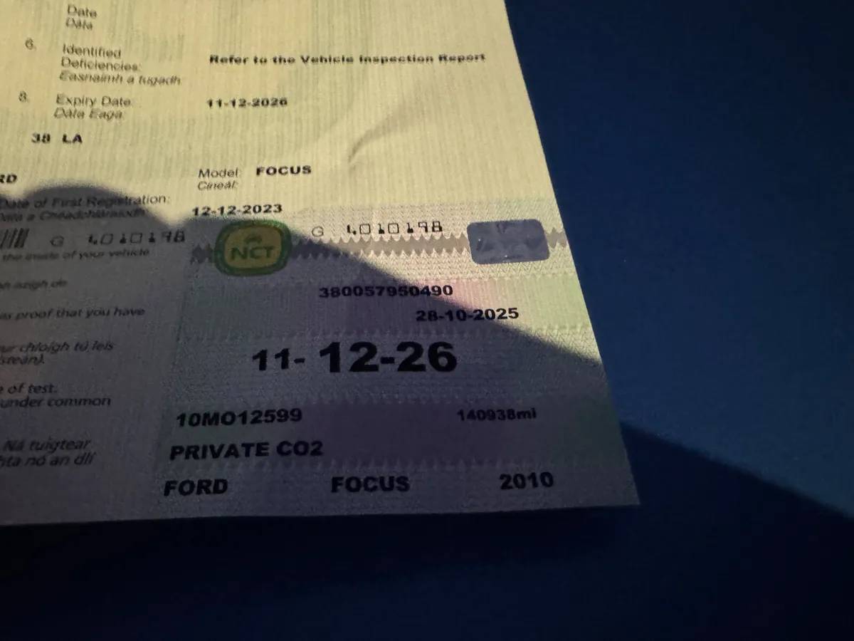 Ford Focus 2010 diesel new nct 12/2026 - Image 2