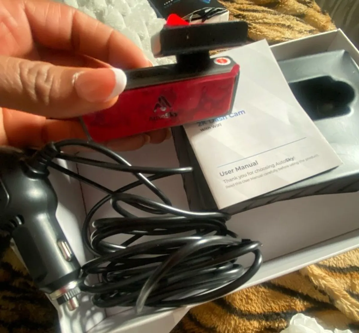 AutoSky 2K WiFi Dash Cam - Dashcam for Cars - Image 1