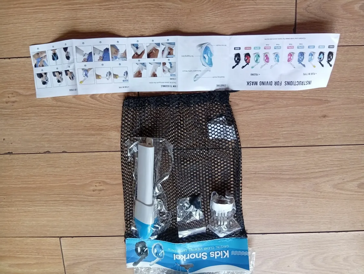 Brand New Quality Anti-Fog Snorkel mask - Image 3