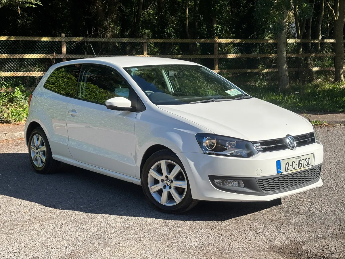 2012 VOLKSWAGEN POLO 1.2TSI 108K NEW NCT & TAX - Image 1
