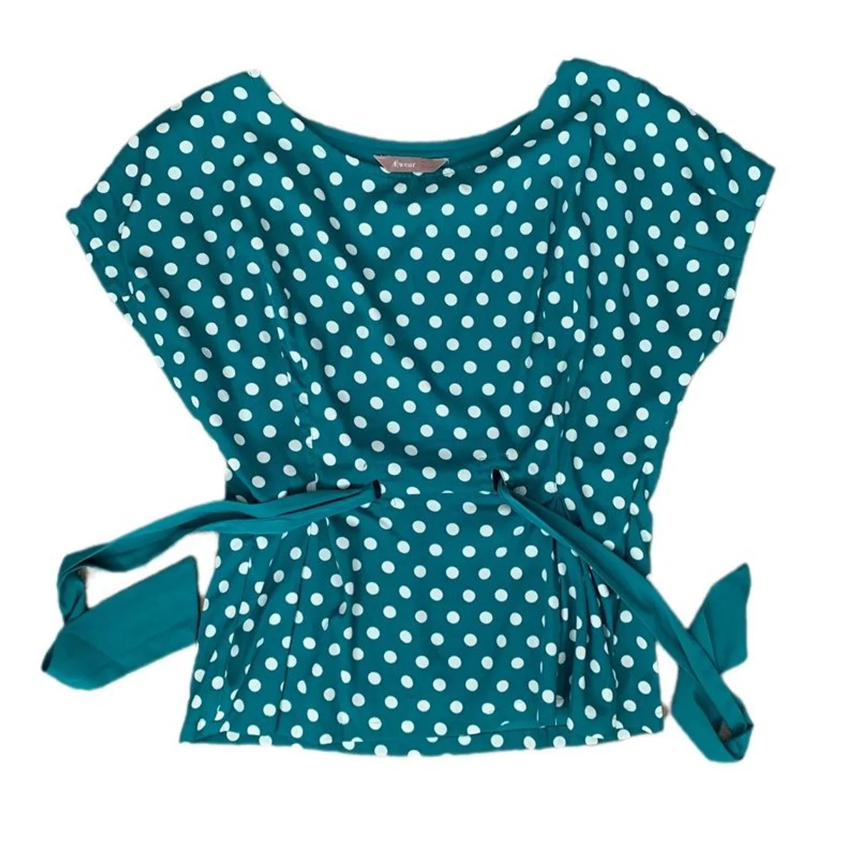 Ladies Polka Dot Top: Size S / 10-12