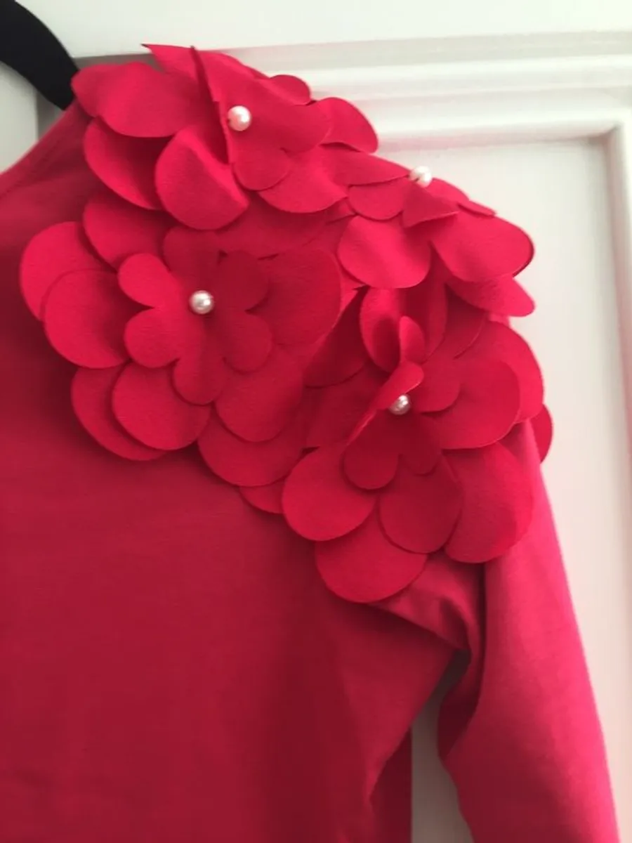 BNWT Savida Raspberry Top: Size 10 - Image 1