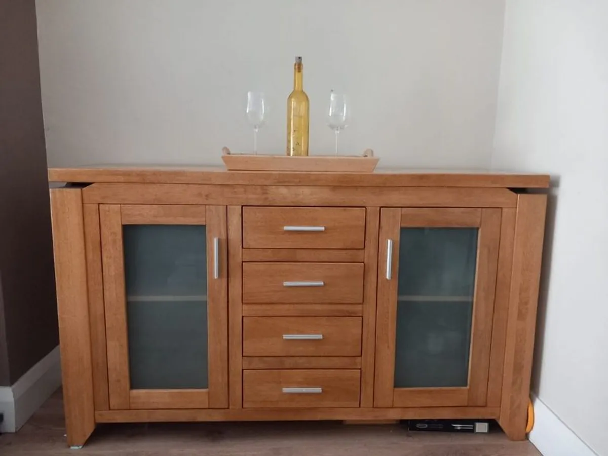 Solid Oak Cabinet - Image 1