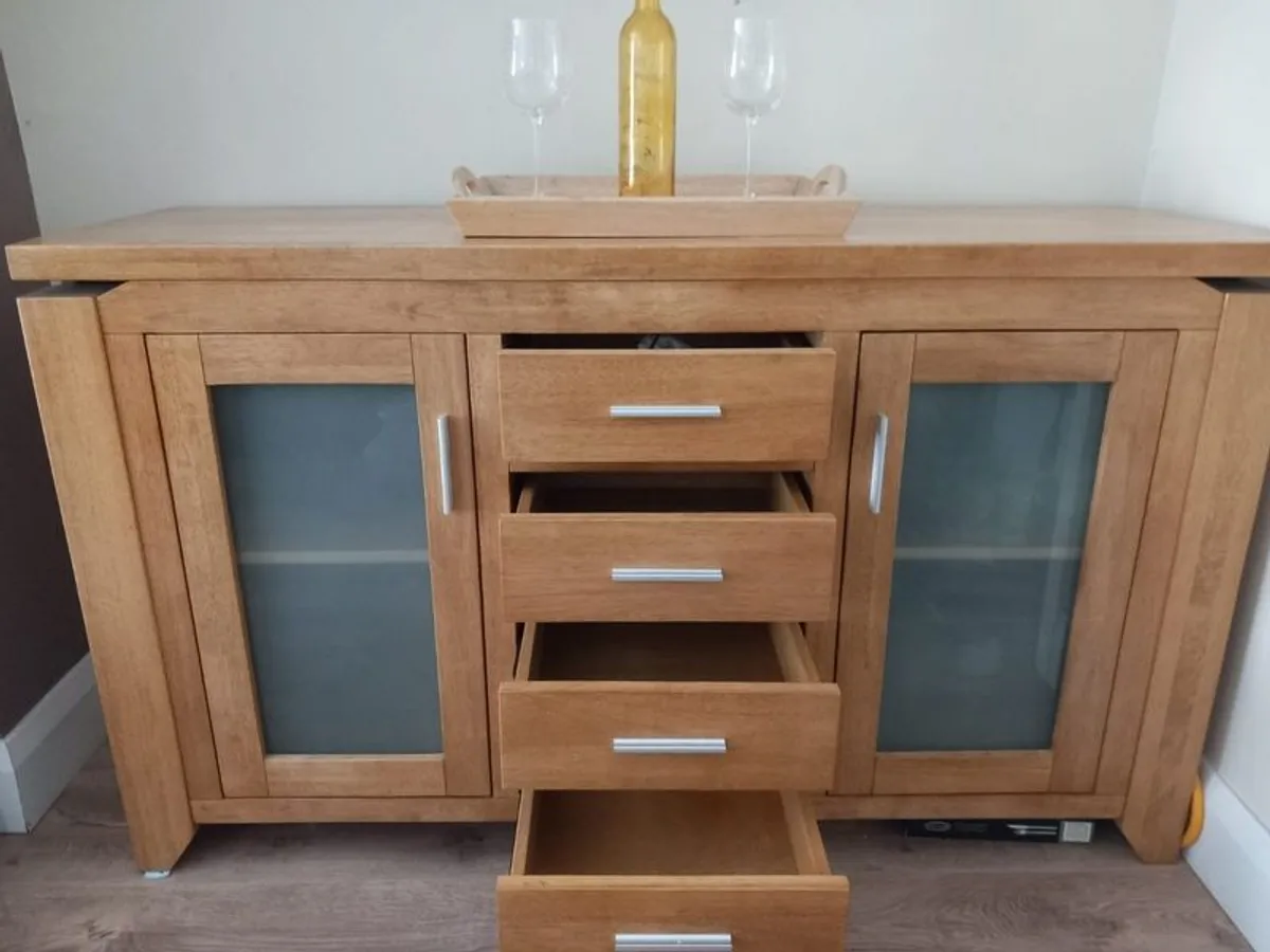 Solid Oak Cabinet - Image 2