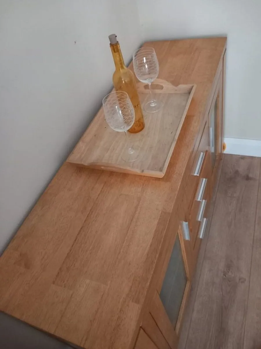 Solid Oak Cabinet - Image 3