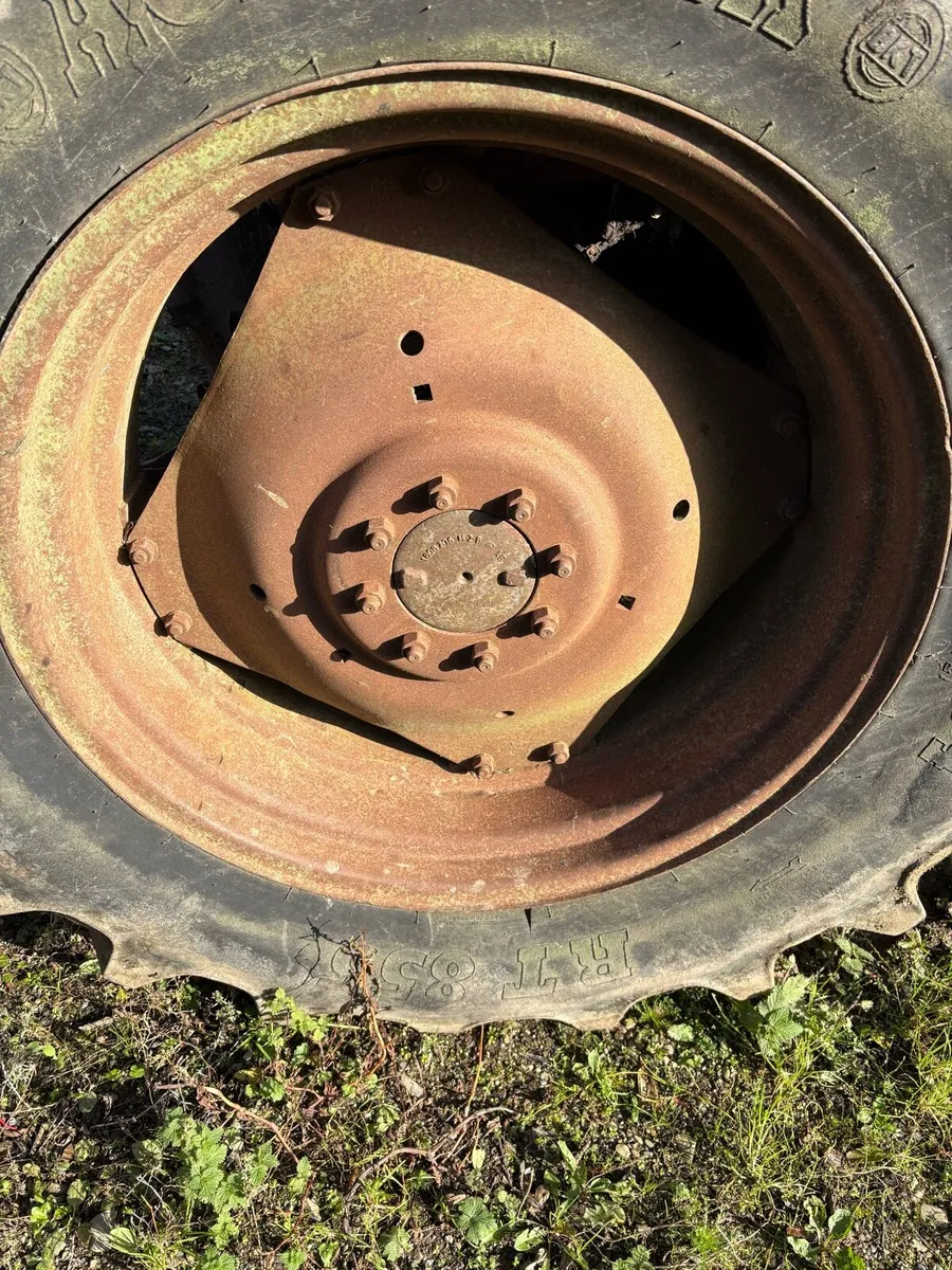 Massey Rims with tyres 290 - Image 1