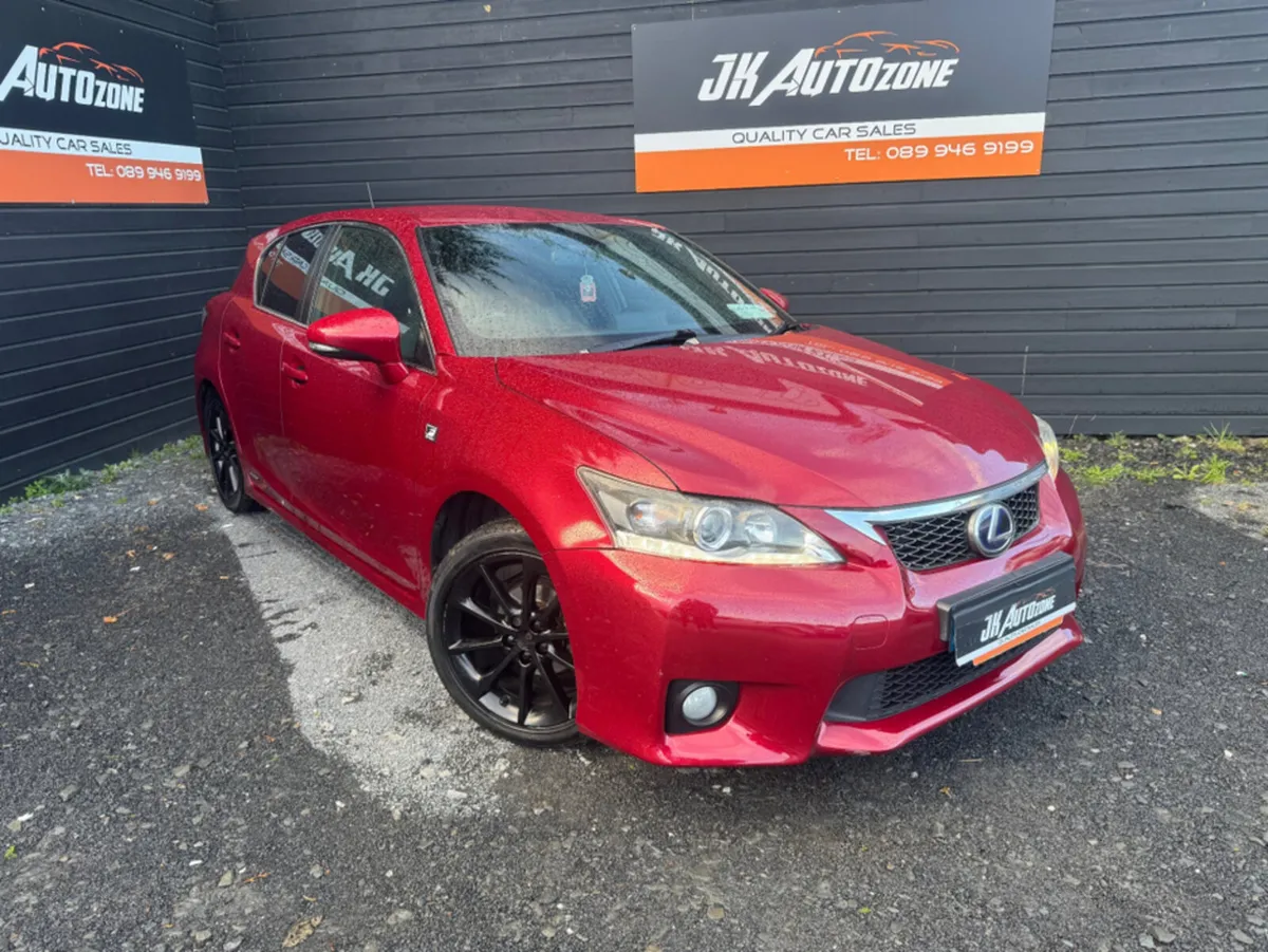 Lexus CT CT 200H F SPORT CVT 5DR AUTO 1.8 136BHP A - Image 1