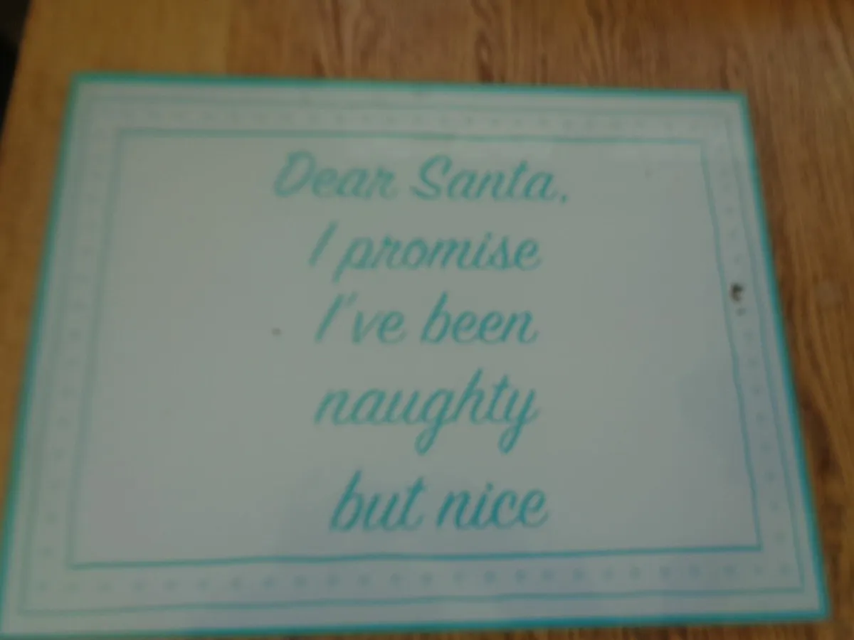 Christmas Work Top/Chopping Board for Sale - Image 2