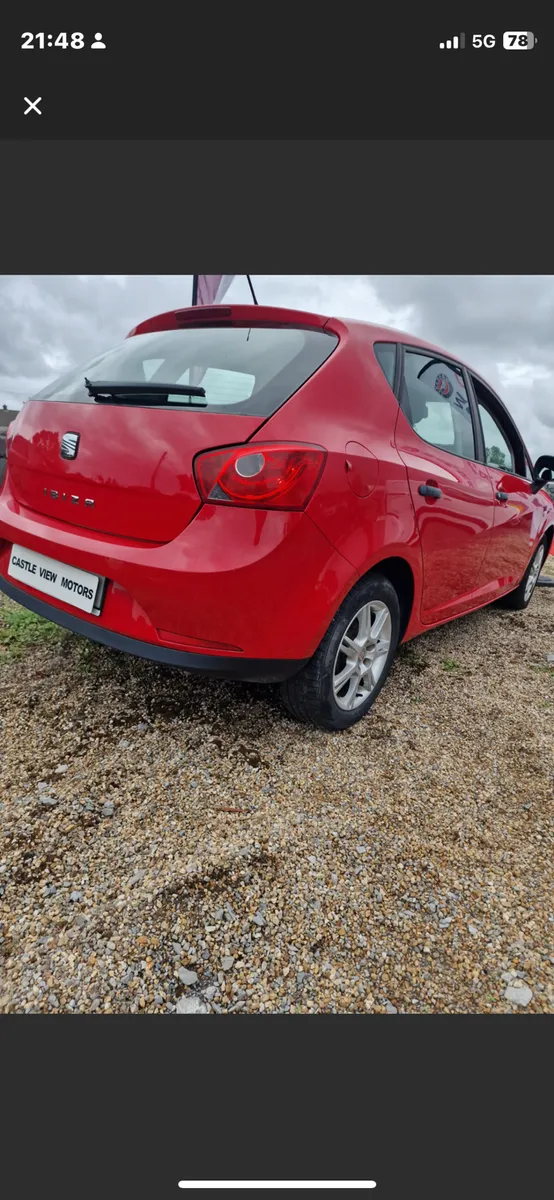 2011 SEAT IBIZA 1.2P MINT NEW NCT €4450 GALWAY - Image 3