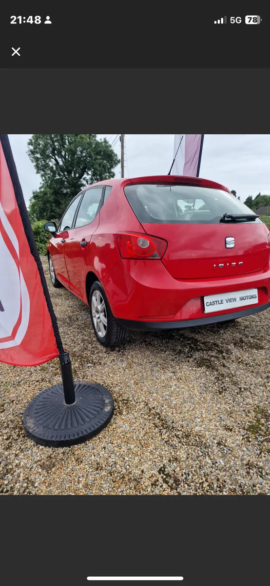 2011 SEAT IBIZA 1.2P MINT NEW NCT €4450 GALWAY - Image 4