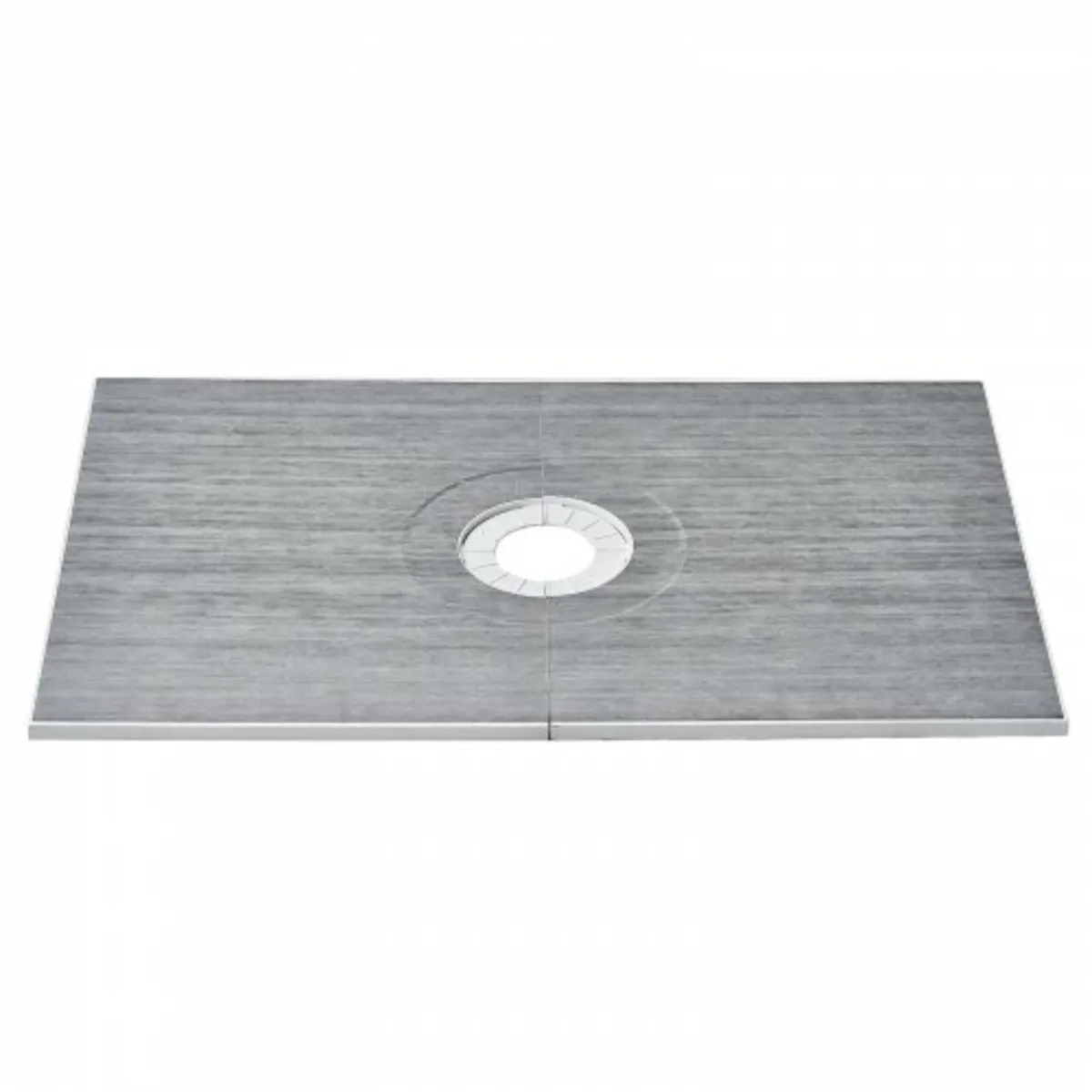 Shower Curb Kit, 1524x965mm Shower Pan Kit with 16 - Image 1
