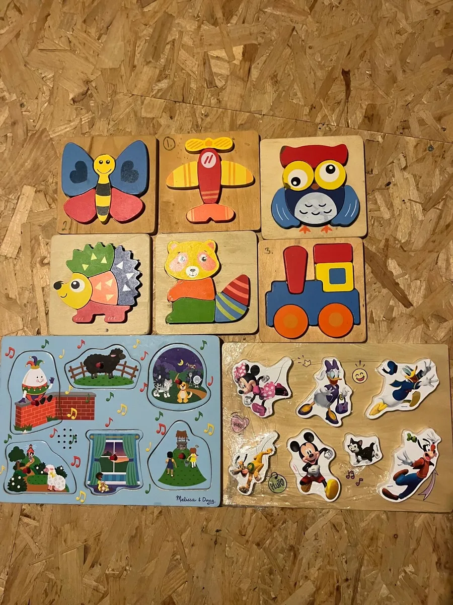 Wooden puzzle bundle - Image 1