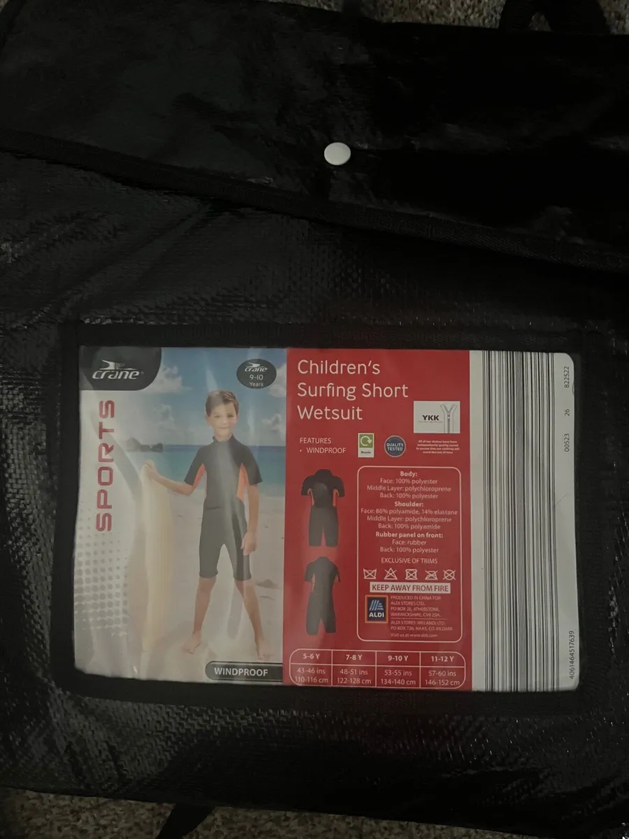 New Surf wet suit 9-10 y - Image 2