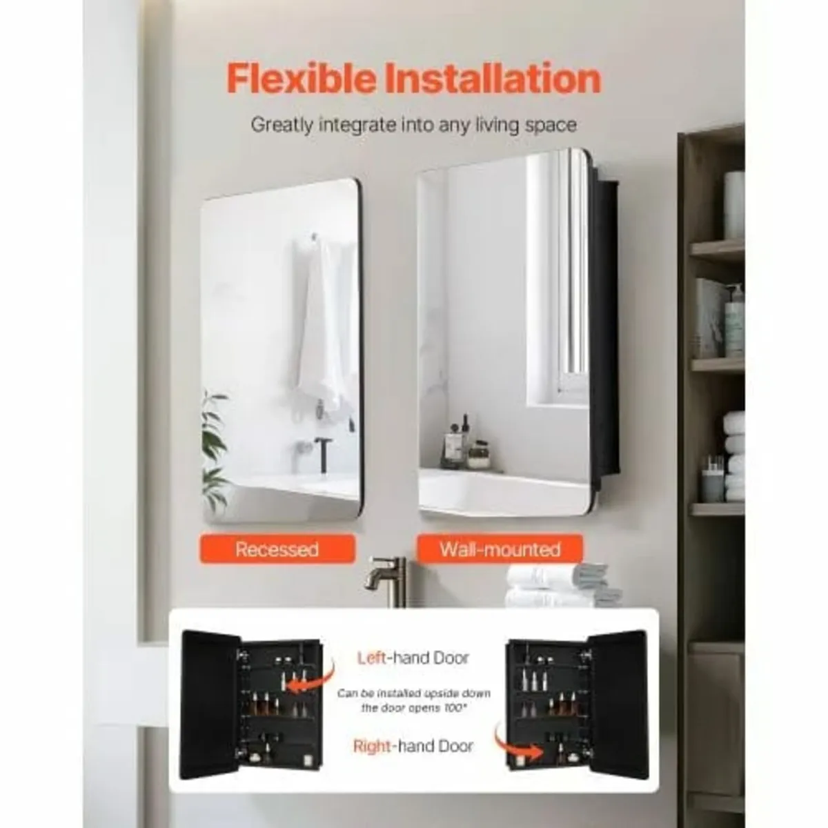 Medicine Cabinet, 20 x 30 inch, Medicine Cabinet f - Image 3