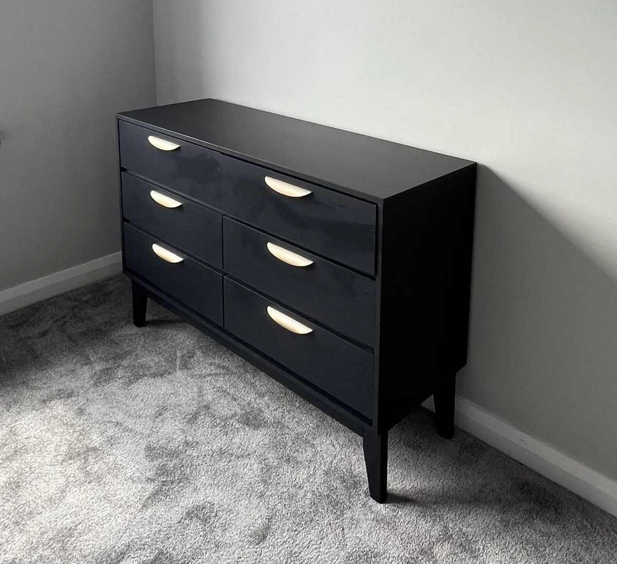 Navy Contemporary Chest of Drawers