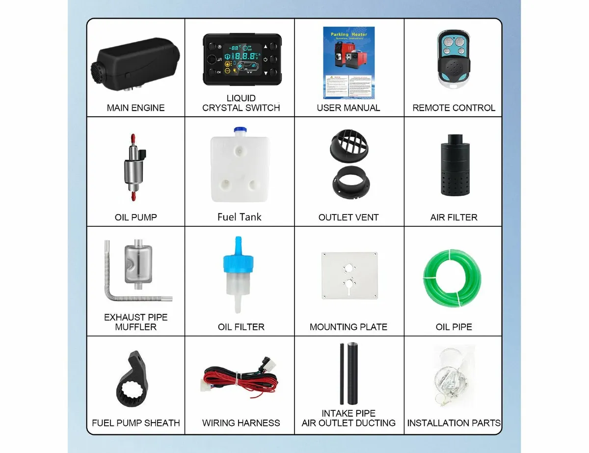 Diesel Air heater Dublin stock, or €7 post - Image 2