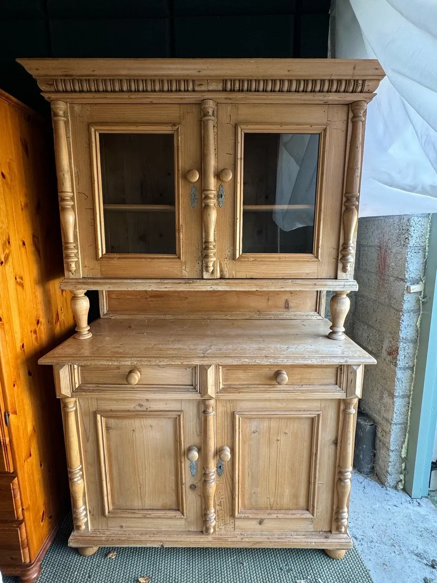 Antique Pine Dresser - Image 1