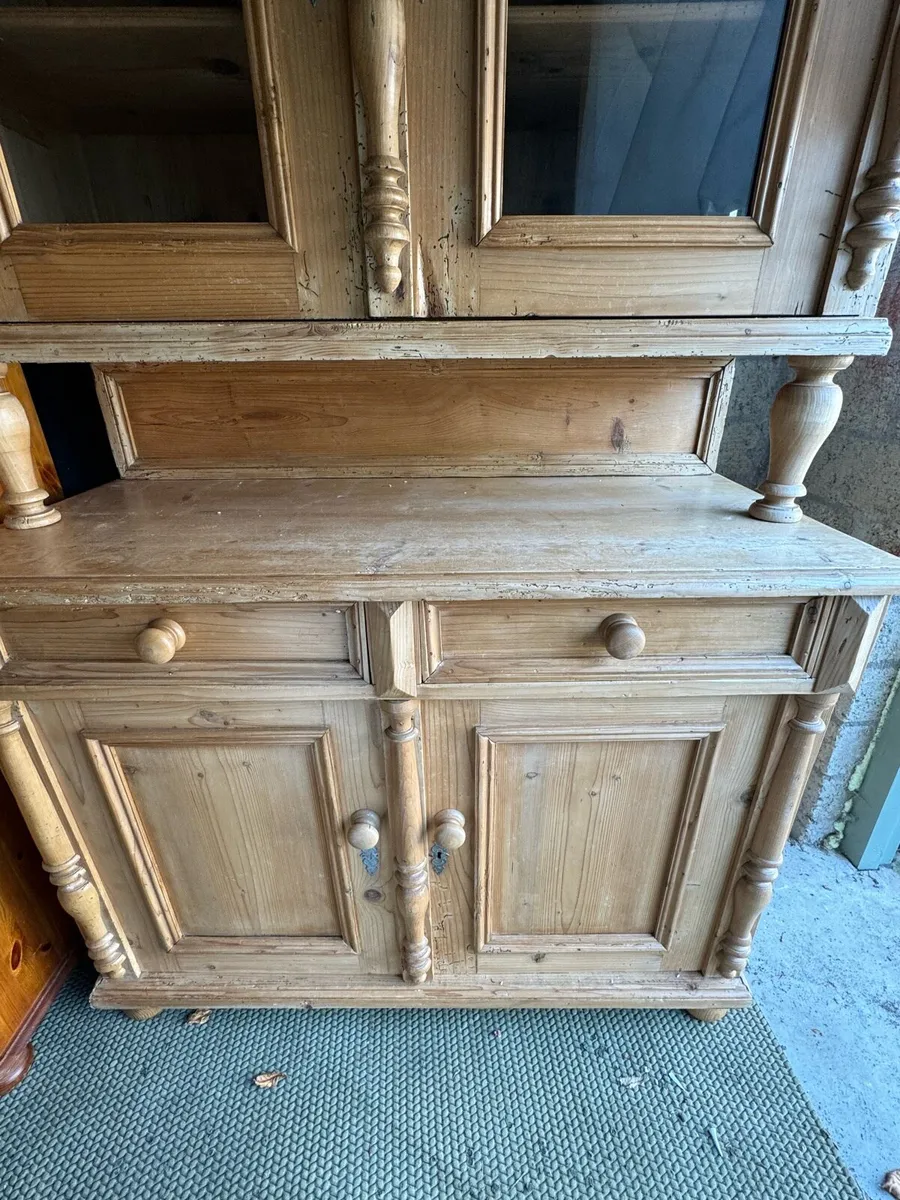 Antique Pine Dresser - Image 2