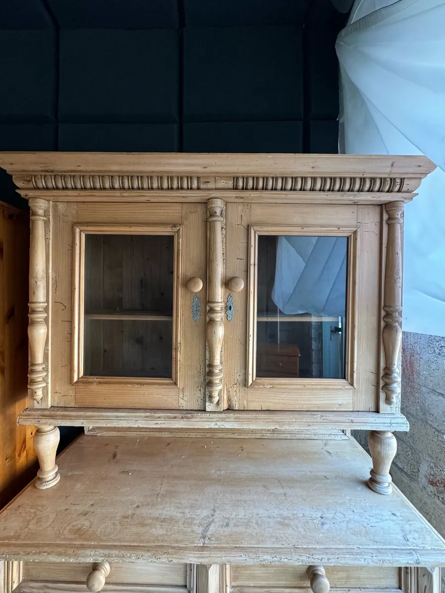 Antique Pine Dresser - Image 3