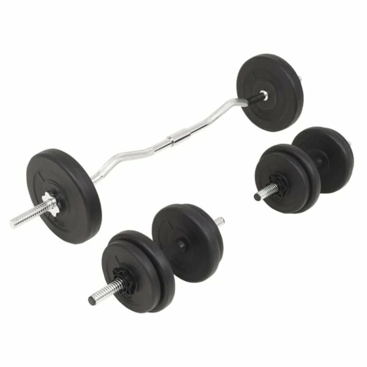 Barbell and Dumbbell Set 30 kg
Description
This ve - Image 3