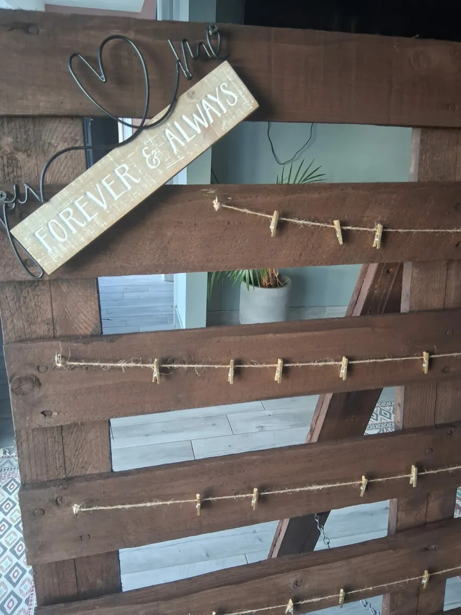 2 photo wedding stands - Image 2