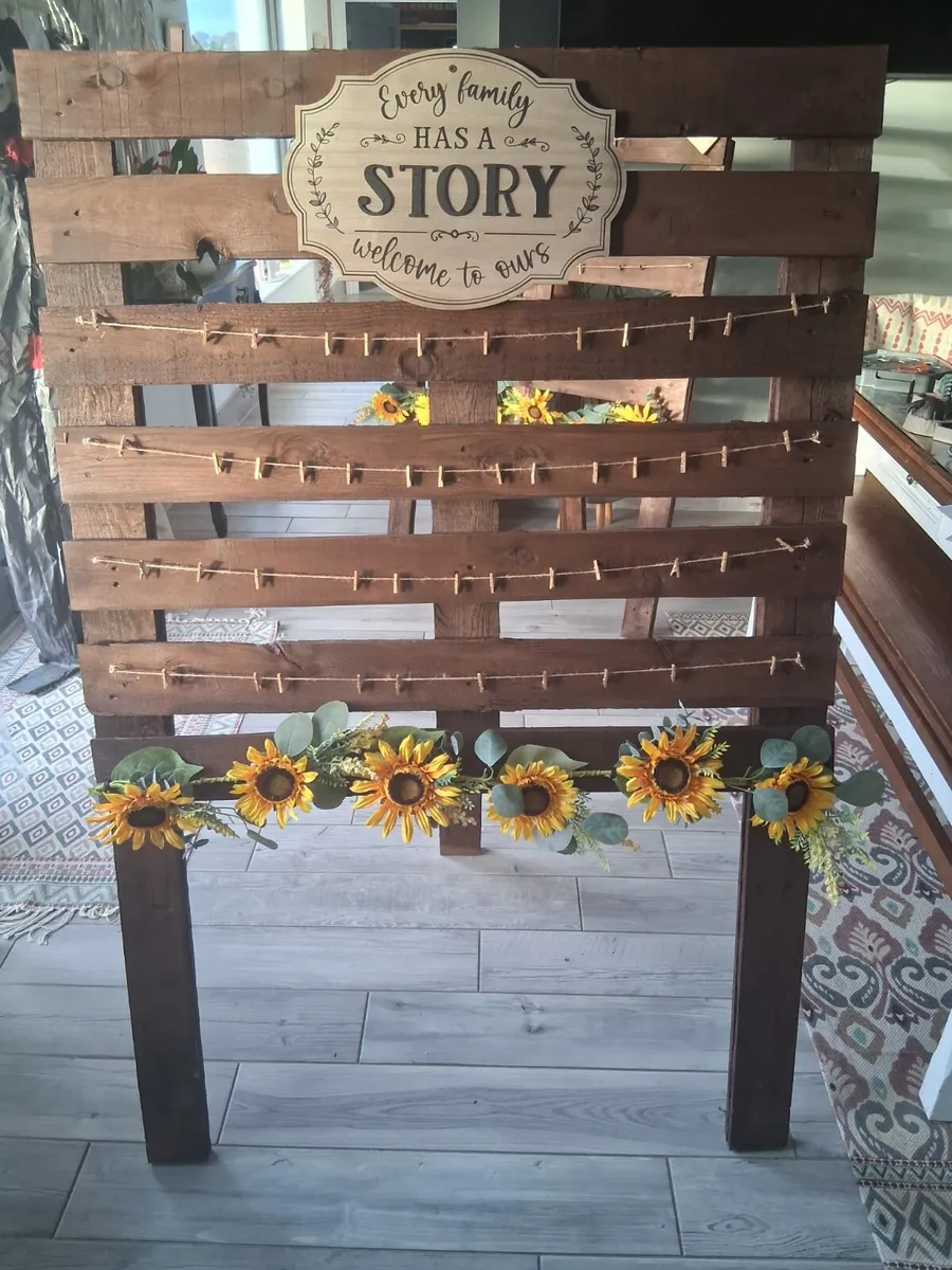 2 photo wedding stands - Image 4