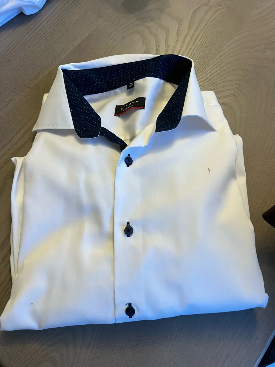 Gents Designer white shirts - Image 4