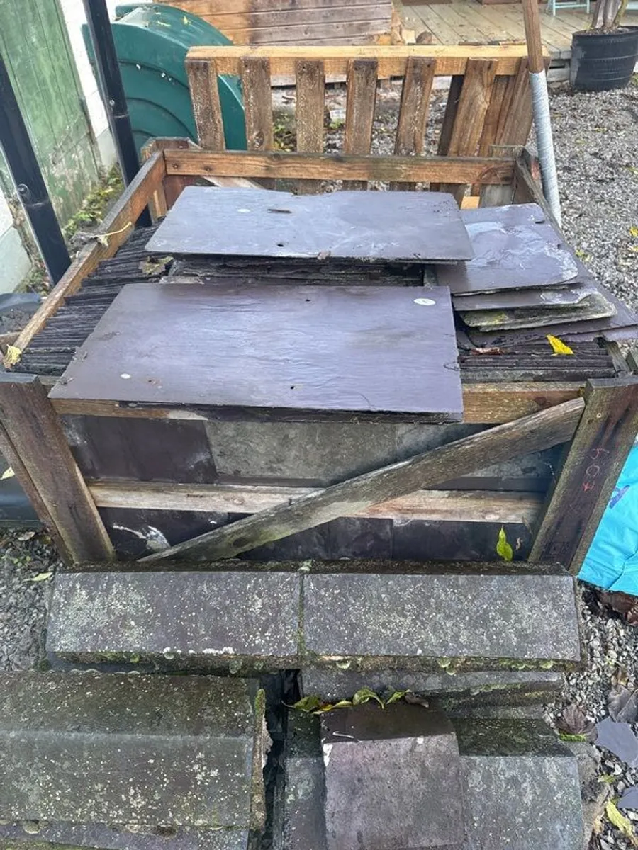 Reclaimed natural roof slates - Image 4