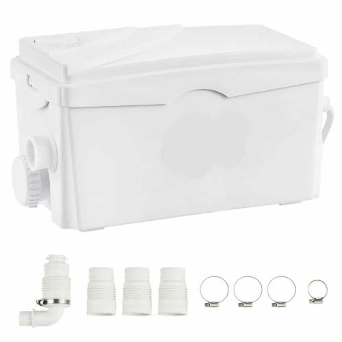 Macerator Pump, 350W, 6000 L/h Flow, 23 ft/7 m Hea - Image 1