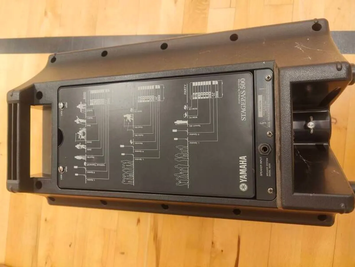Yamaha Stagepas 500 - Image 3